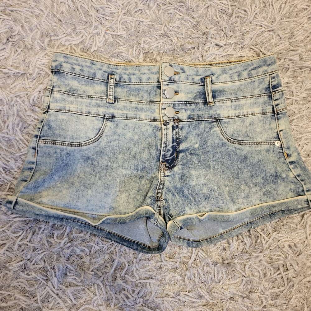 Denim High-Waisted Women Shorts